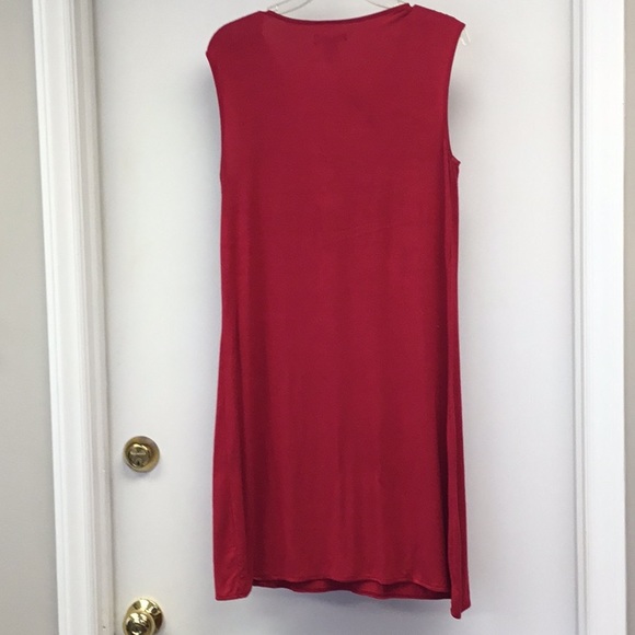 Chelsea &Theodore Red Dress Sm - Picture 4 of 4